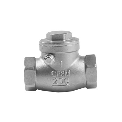 SS304 SS316 NPT/BSPT High Quality  female thread H41W check valve