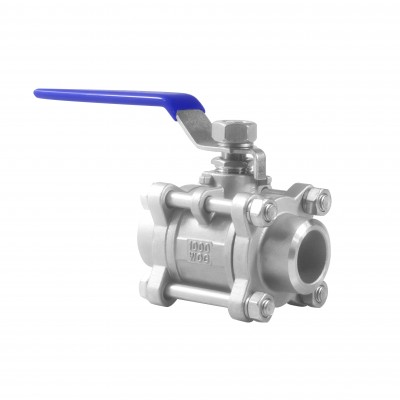1000 WOG PSI High Quality  3 Piece Welded Ball Valve